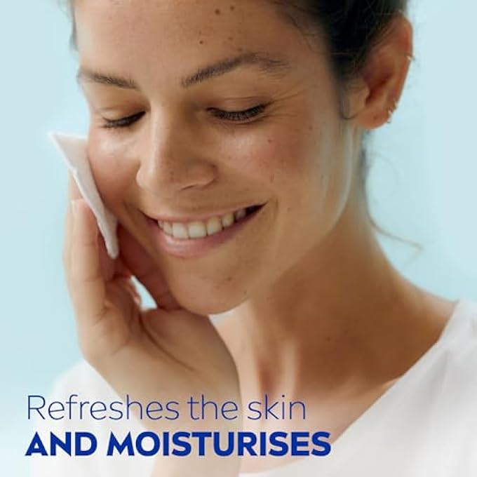 Nivea REFRESHING TONER (200 ML), FACE TONER WITH VITAMIN E, DEEPLY CLEANSES, INVIGORATES THE SKIN, AND REMOVES RESIDUE, EFFECTIVE FACIAL CLEANSER - Image 4